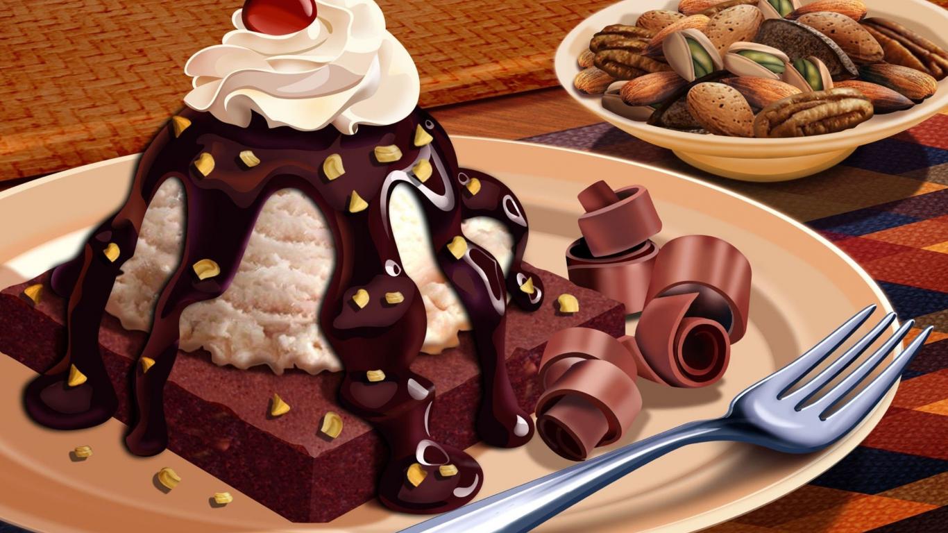 ice-cream-cake-chocolate-nuts-nut-free-uimages-org-149482.jp